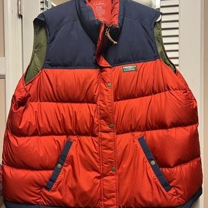L.L.Bean Women's Mountain Classic Down Vest, Colorblock